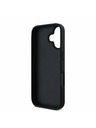 Karl Lagerfeld Karl Lagerfeld Fixed Glitter Metal Ikonik Zadní Kryt pro iPhone 16 Black