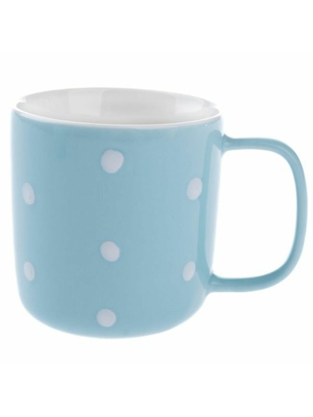 Casa de Engel Porcelánový hrnek, modrý s putníky, 370ml, 6/36
