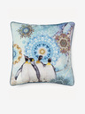 Hip Bedding 48 cm - Světle modrý vzorovaný oboustranný polštář Home Hip Pinga