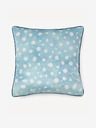 Hip Bedding 48 cm - Světle modrý vzorovaný oboustranný polštář Home Hip Pinga