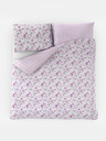 Kvalitex Prodloužené bavlněné povlečení PROVENCE COLLECTION 140x220, 70x90cm VIENTO růžové