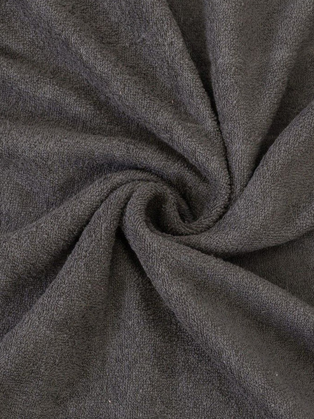 Kvalitex Froté prostěradlo 200x200cm tmavě šedé Kvalitex