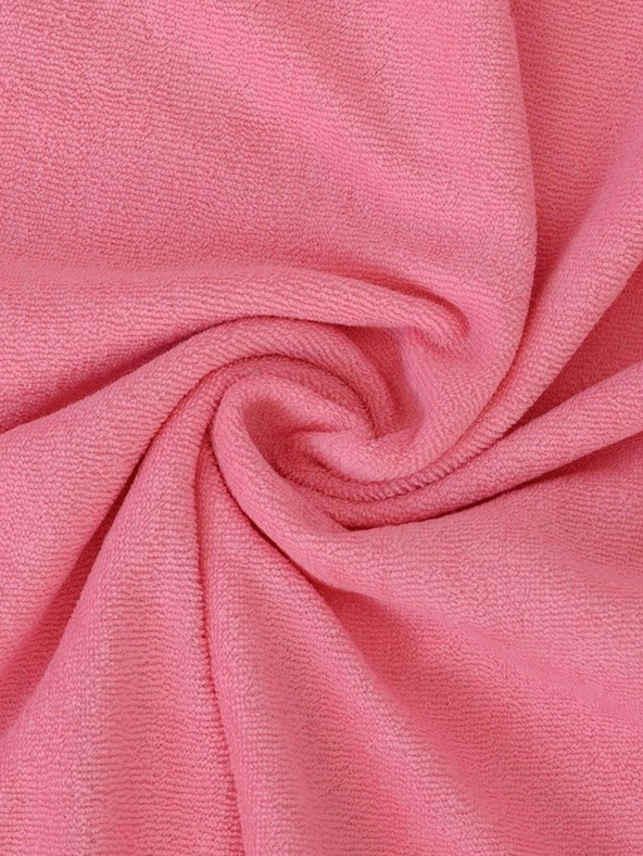 Kvalitex Froté prostěradlo 220x200cm růžové Kvalitex
