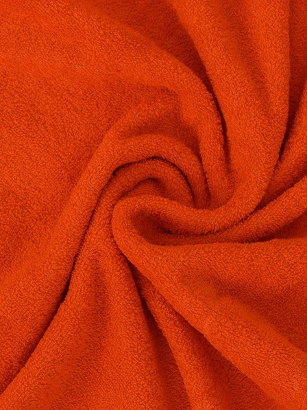 Kvalitex Froté prostěradlo jednolůžko 90x200cm oranžové
