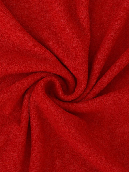 Kvalitex Froté prostěradlo dvojlůžko 180x200cm červené Kvalitex