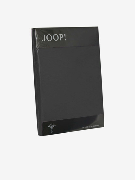 JOOP! 100x200 Tmavě šedé elastické žerzejové prostěradlo JOOP!
