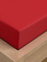 Kvalitex Saténové prostěradlo Luxury Collection 220x200cm červené Kvalitex