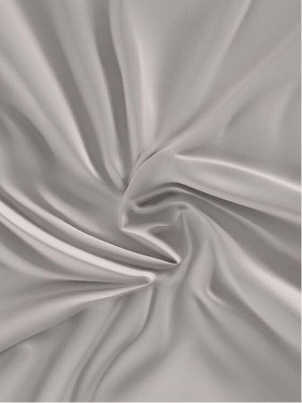 Kvalitex Saténové prostěradlo Luxury Collection 200x200cm světle šedé Kvalitex