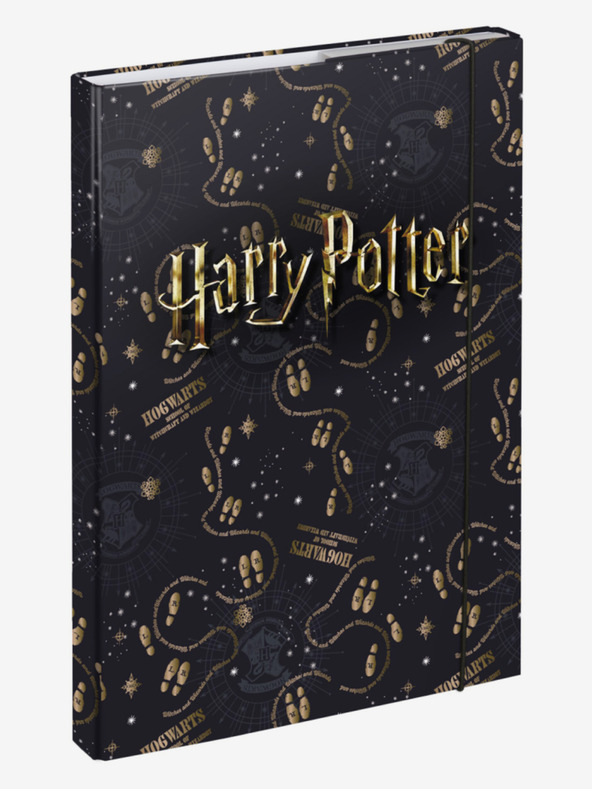 BAAGL  Černé Desky na školní sešity A4 Harry Potter Pobertův plánek Baagl
