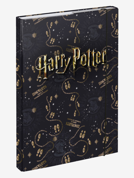 BAAGL  Černé Desky na školní sešity A4 Harry Potter Pobertův plánek Baagl