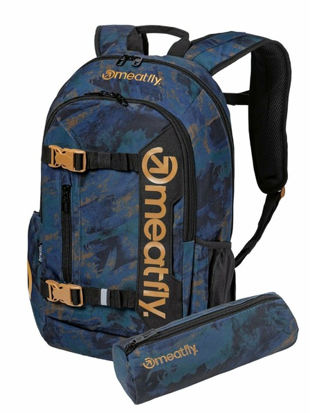 Meatfly Meatfly batoh Basejumper Mossy Navy 22 L