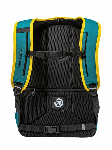 Meatfly Meatfly batoh Exile Black / Snake Green 24 L | Zelená | Objem 24 L