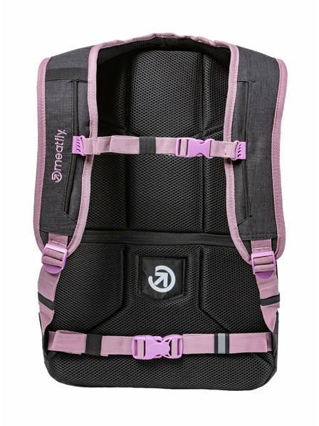 Meatfly Meatfly batoh Exile Pink / Charcoal Heather 24 L