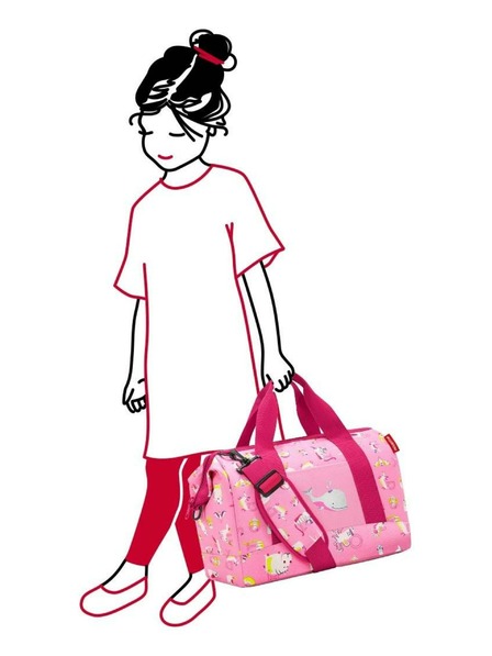Reisenthel Cestovní taška Reisenthel Allrounder M Kids Abc friends pink