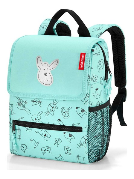 Reisenthel Batoh Reisenthel Backpack Kids Cats and dogs mint