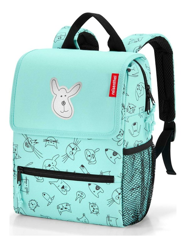 Reisenthel Batoh Reisenthel Backpack Kids Cats and dogs mint