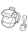 Reisenthel Batoh Reisenthel Backpack Kids Cats and dogs mint
