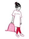 Reisenthel Batoh Reisenthel Mysac Kids Abc friends pink