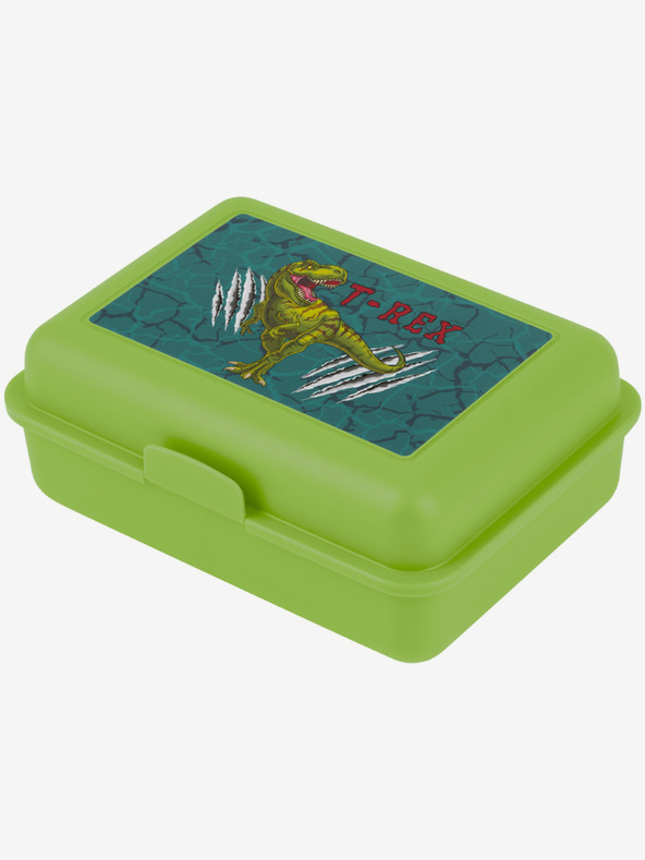BAAGL  Zelený box na svačinu Baagl T-Rex
