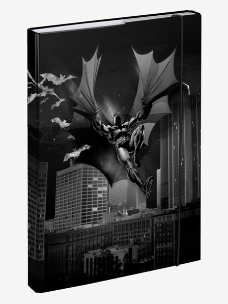 BAAGL  Černé Desky na školní sešity A4 Batman Dark City Baagl