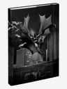 BAAGL  Černé Desky na školní sešity A4 Batman Dark City Baagl