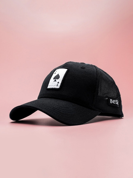 Be52 Be52 Ace kšiltovka premium černá