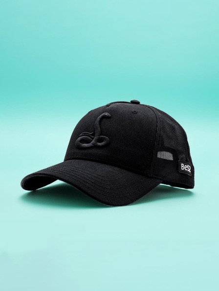 Be52 Be52 Snake kšiltovka premium černá
