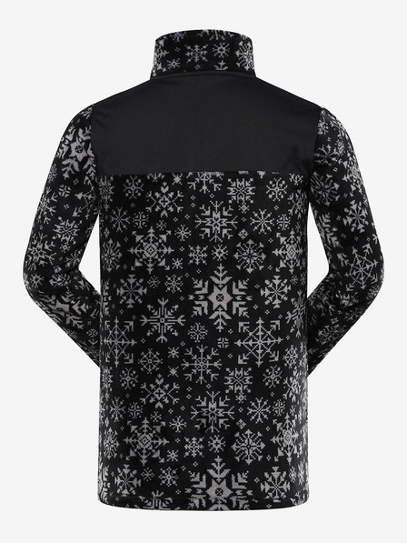 ALPINE PRO Pánská mikina supratherm ALPINE PRO EFLIN black varianta pa