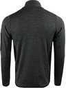 ALPINE PRO Pánská rychloschnoucí mikina s cool dry ALPINE PRO IRWES black