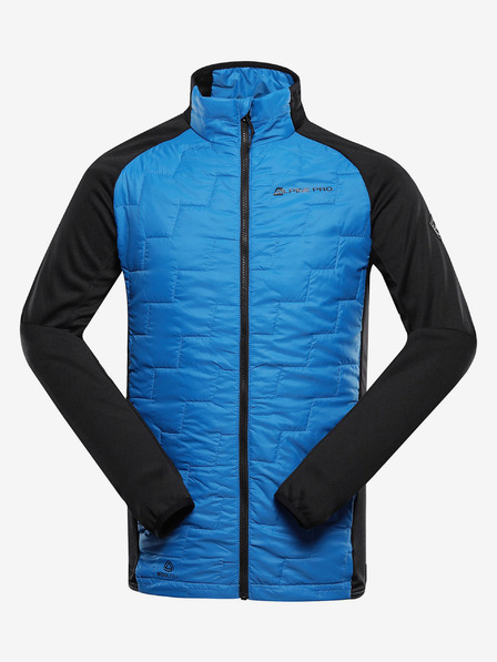 ALPINE PRO Pánská mikina s merino výplní ALPINE PRO JORW modrá