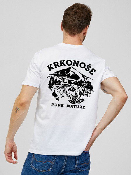 ZOOT.Original Bílé pánské tričko ZOOT.Original Krkonoše