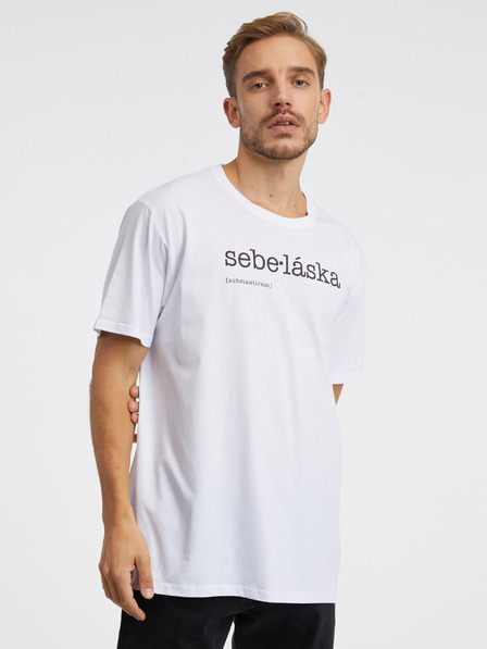 ZOOT.Original Bílé unisex tričko ZOOT Original Sebe:láska