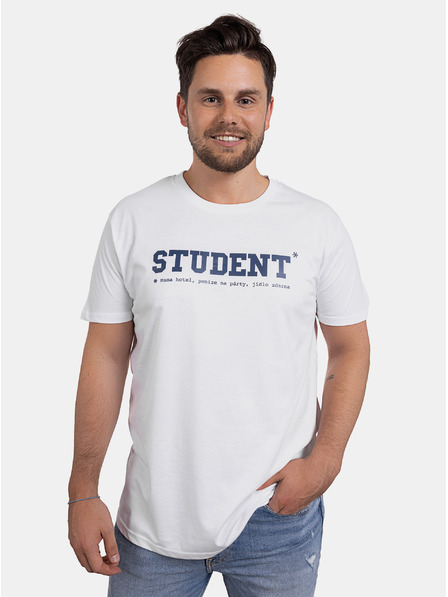 ZOOT.Original Bílé pánské tričko ZOOT Original Student