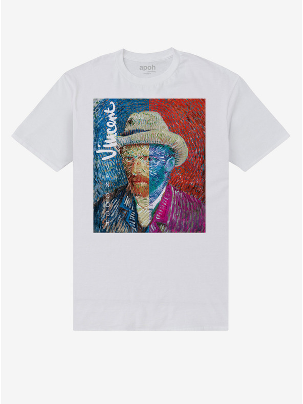 ZOOT.Fan Bílé tričko apoh London apoh Van Gogh Vincent