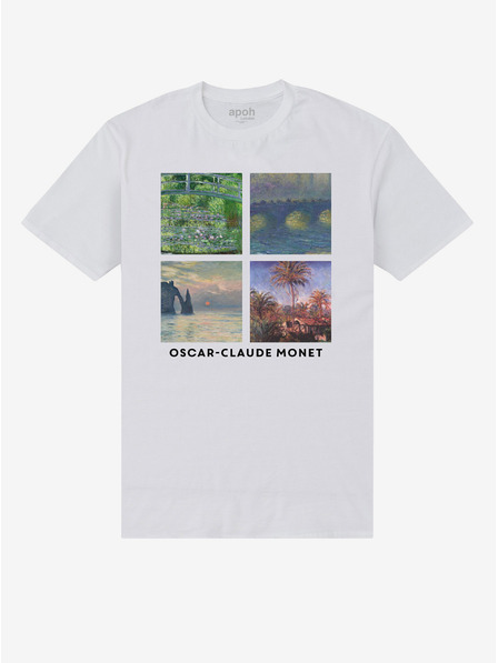 ZOOT.Fan Bílé tričko apoh London APOH Oscar-Claude Monet
