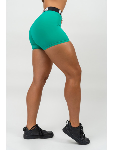 Nebbia Fitness šortky s vysokým pasem GLUTE PUMP 240 XS,green