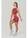 Nebbia Leginové šortky s vysokým pasem 5″ HAMMIES 615 XS,red