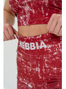 Nebbia Leginové šortky s vysokým pasem 5″ HAMMIES 615 XS,red