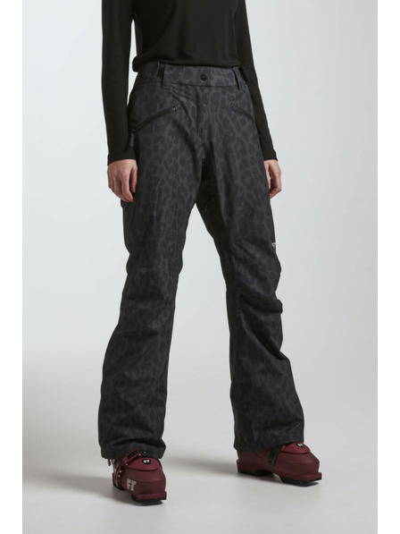 Tenson Dámské Snowboardové Kalhoty Colourwear Cork W Černé Tygrované