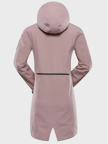 ALPINE PRO Dámský kabát s membránou ptx ALPINE PRO SETIJA pale mauve