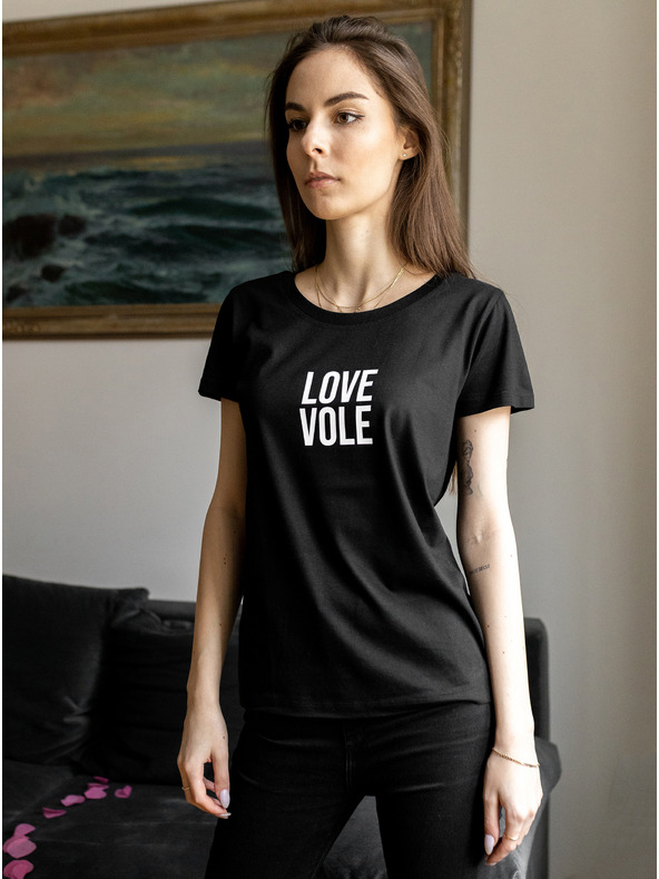 ZOOT.Original Černé dámské tričko ZOOT Original Love Vole