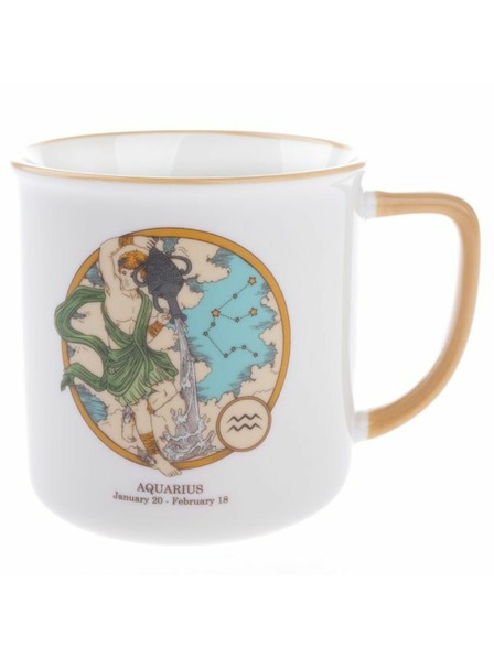 Casa de Engel Porcelánový hrnek, Zvěrokruh - Vodnář, 460ml, 6/36