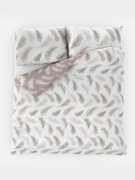 Kvalitex Francouzské prodloužené bavlněné povlečení NORDIC COLLECTION 240x220, 70x90cm SHELBY