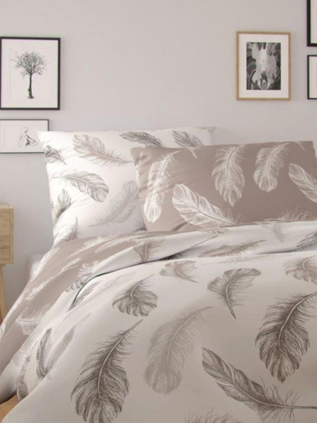 Kvalitex Francouzské bavlněné povlečení NORDIC COLLECTION 240x200, 70x90cm SHELBY