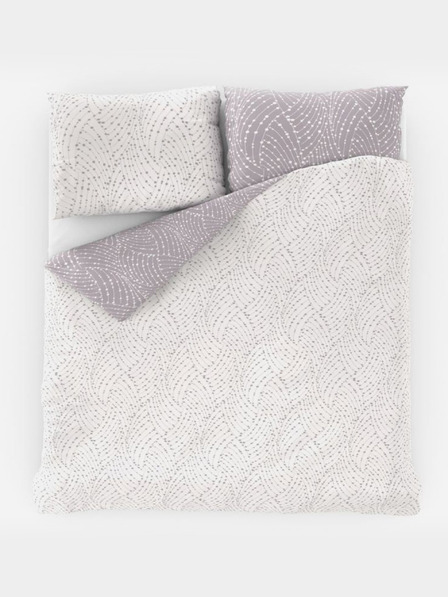 Kvalitex Francouzské bavlněné povlečení NORDIC COLLECTION 240x200, 70x90cm ASTRA