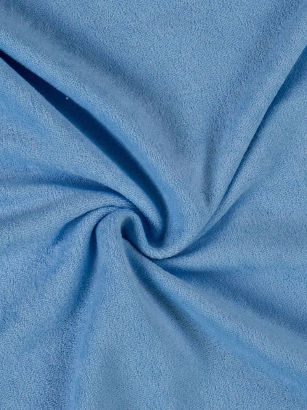 Kvalitex Froté prostěradlo 100x200cm světle modré Kvalitex