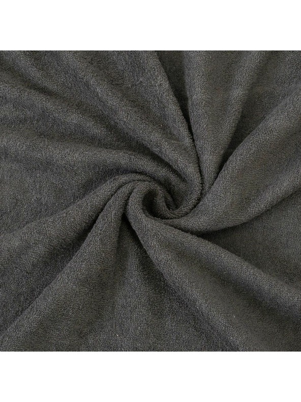 Kvalitex Froté prostěradlo 160x200cm tmavě šedé Kvalitex
