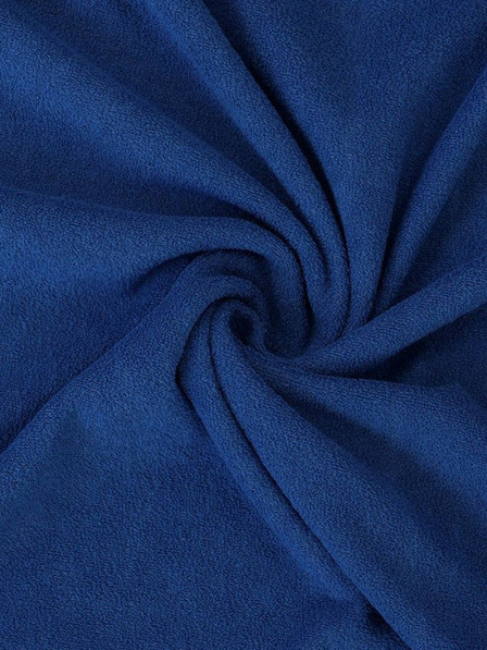 Kvalitex Froté prostěradlo 160x200cm tmavě modré Kvalitex
