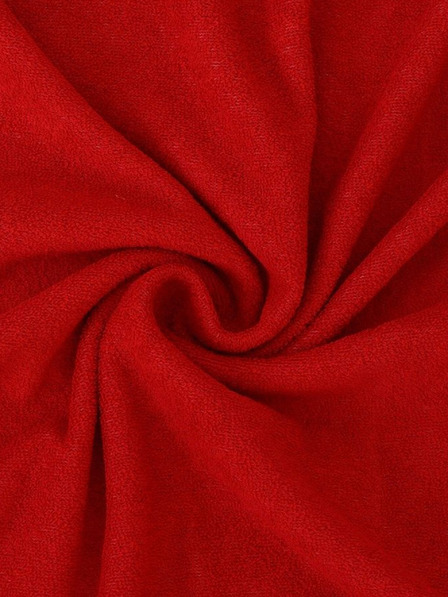 Kvalitex Froté prostěradlo 120x200cm červené Kvalitex