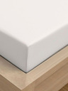 Kvalitex Jersey prostěradlo s lycrou jednolůžko 90x200cm bílé Kvalitex